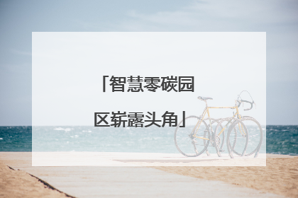 智慧零碳园区崭露头角